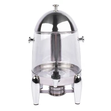 Hot/Cold Beverage Dispenser w/Ice Core Stand for Coffee Beer Parties Buffets