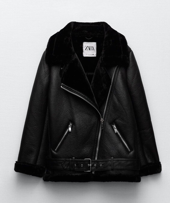 ZARAダブルフェイスライダージャケット 新品 ZARA ダブルフェイス フェイクレザージャケット - メルカリ