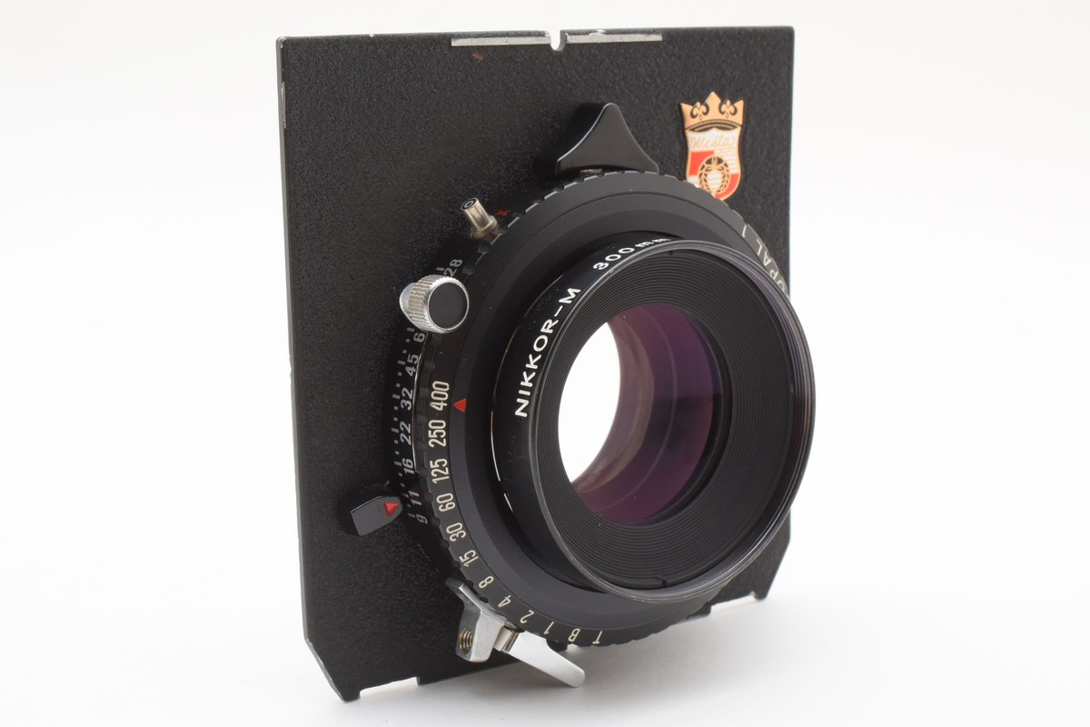 ニコン ニッコール M 300/9 Mint w/caps] Nikon Nikkor M 300mm f/9 Large Format Copal 1