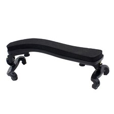 Adjustable Wood Rubber Violin Shoulder Rest Padded for 3/4 4/4 Violin Parts V9S8