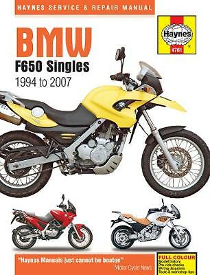 BMW F650 Singles (94-07) by Haynes Publishing (Paperback, 2014)