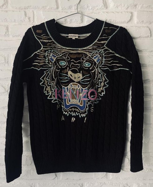 Women Kenzo Sweater Black 38 / M / 46