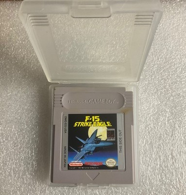 F-15 Strike Eagle Nintendo Game Boy Cartridge With Case