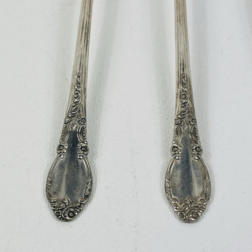 Oneida Enchantment Teaspoons 1881 Rogers London Town Silverplate 1952 Set of 4 - Picture 6 of 14