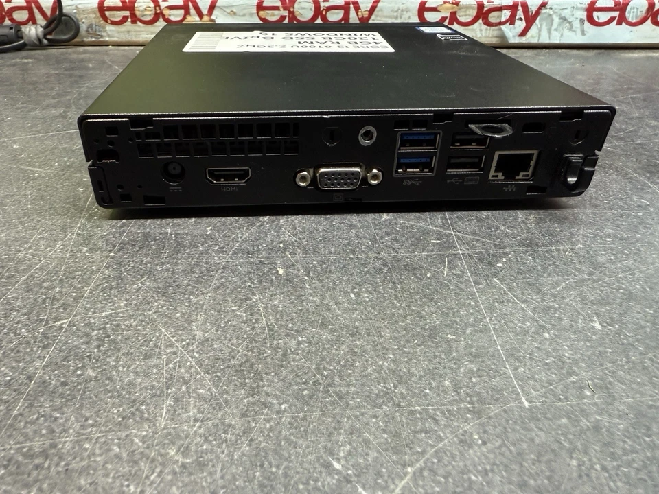 HP 260 G2 DM Micro Desktop i3-6100U 2.3GHz 4GB 120GB SSD Win 10 Pro USB 3.0 HDMI - Image 3 of 4