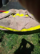 Vintage Firefighter Coat Size 46 - 35 Nomex Outer, Full Liner w/Gore Tex 