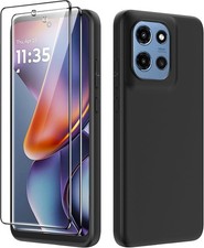 for Motorola Moto G 2026/2025 Case with 2 Pack Tempered Glass Screen Protector