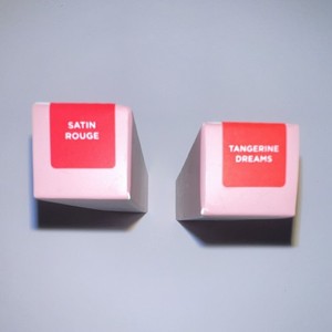 Dominique Cosmetics Lipstick Satin Rouge & Tangerine Dreams 4.5g
