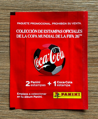 Panini World Cup 2026 USA CAN MEX, 1x Tüte/Packet Coca Cola (Mexico), 3 Sticker