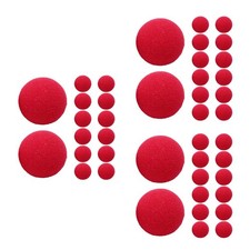 3 Pack Clown Nose Red Sponge Carnival Theme Party Decorations Adult