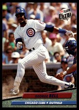 George Bell 1992 Ultra #173 Chicago Cubs MLB READ FREE SHIPPING AutographDen