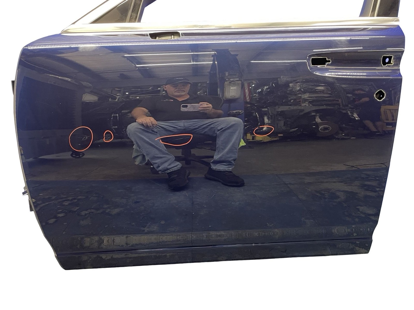 Rolls-Royce Ghost 2009-2014 Front Left Door shell Blue