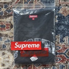 Supreme F**k Em Plaid S/S Top Black Graphic T...