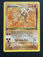 Hitmonlee 22/62 Fossil Regular on eBay