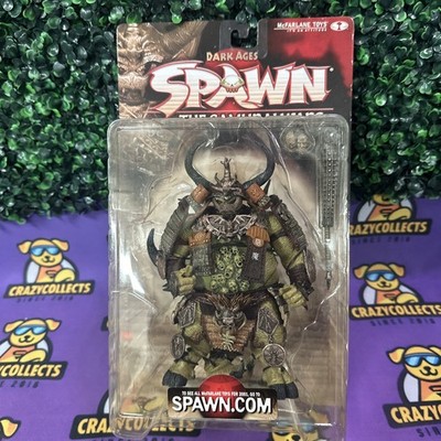 Vintage 2001 McFarlane Spawn Dark Ages The Samurai Wars Dojo Action Figure NIB