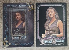 Taylor Rooks 2025 Topps Allen & Ginter Mini Auto /25 SSP + Base Card RARE!