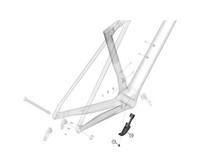 Lapierre Fahrradakkuhalterung Xelius Drs