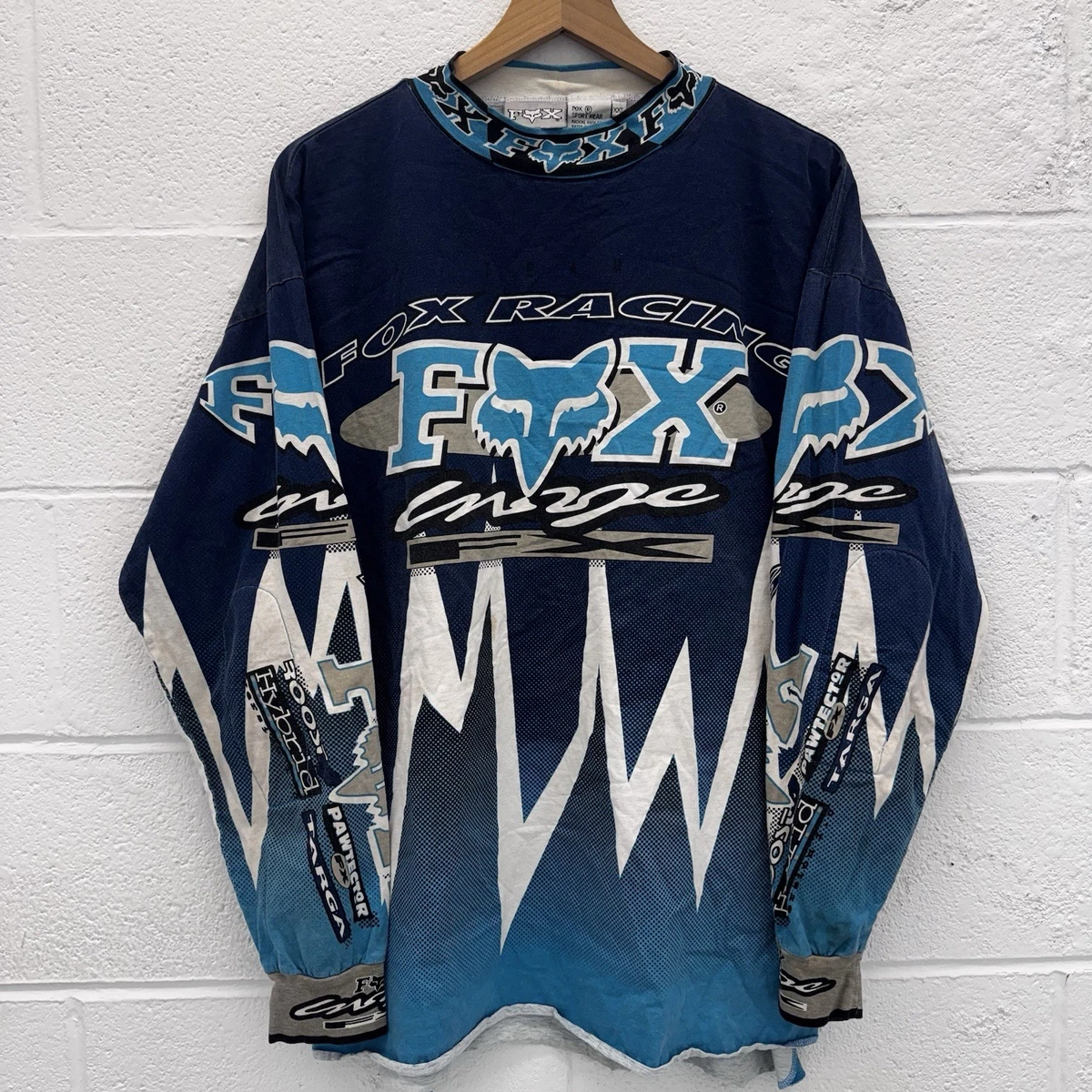 Fox Long Sleeve Blue Shirts for Men for sale | eBay