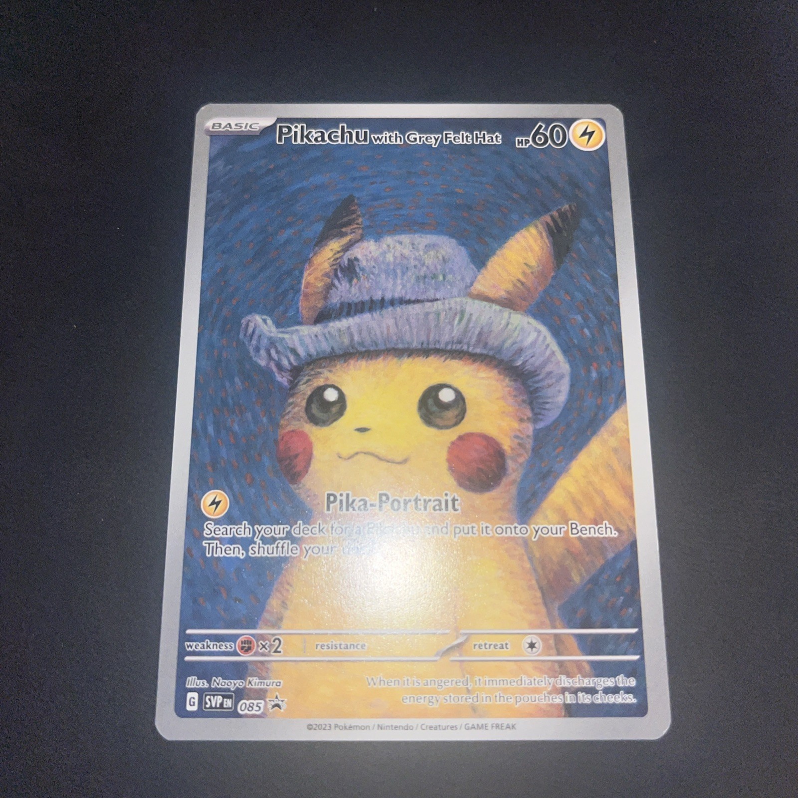 Pikachu with Grey Felt Hat 2023 Scarlet & Violet: Black Star Promo