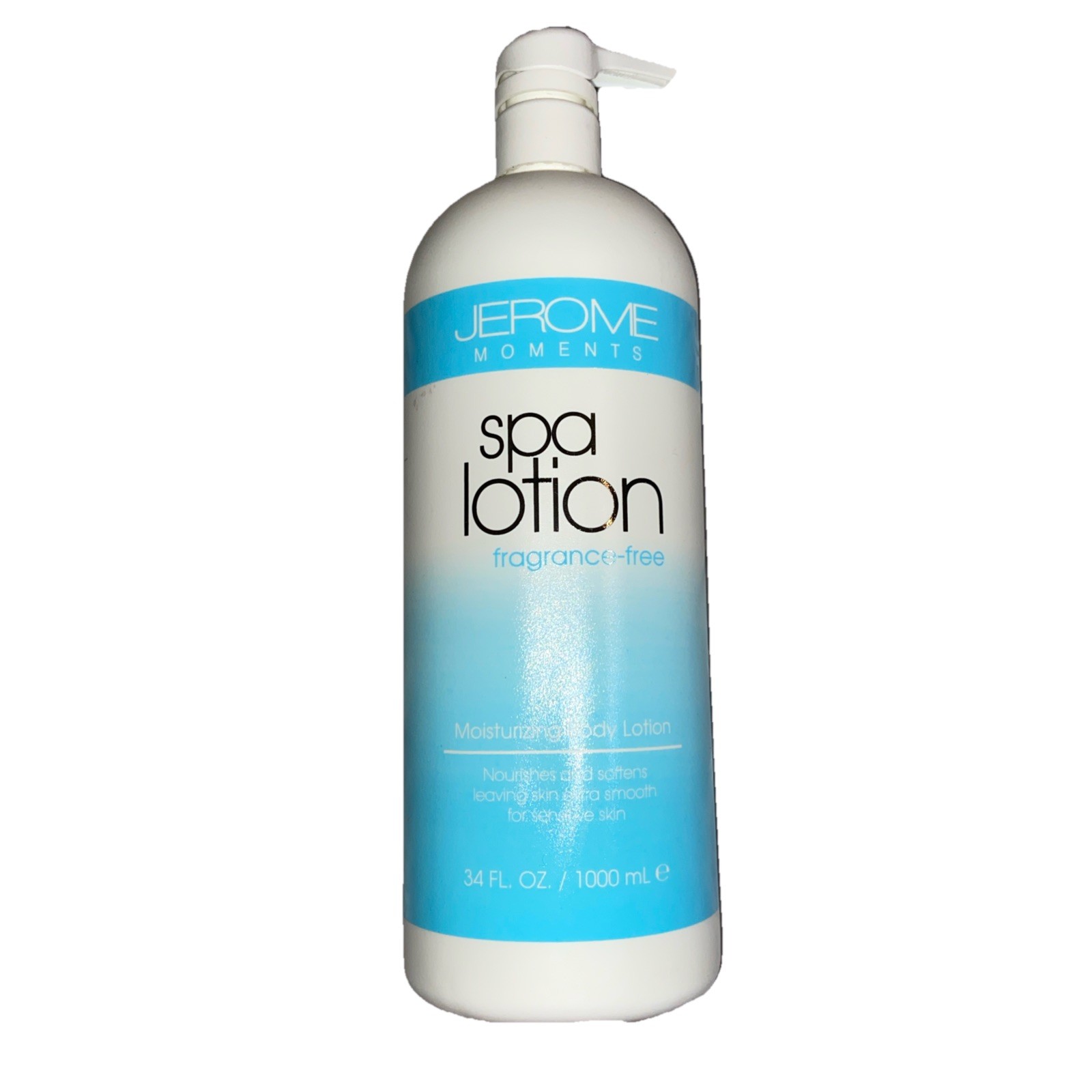 Fragrance Free Sensitive Skin 34 Oz New W/ Pump