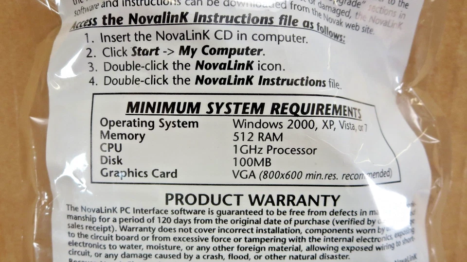 Novak  5440 Novalink Programming Interface NOS - Image 4 of 4