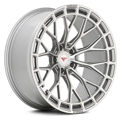 Ferrada FORGE-8 FR12 Wheel 20x9 (20, 5x120.65, 74.1) Silver Single Rim