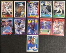 Lot of 11: Ruben Sierra Player Pack (1987 RC - 1990) - Used/Ungraded (See Desc.)
