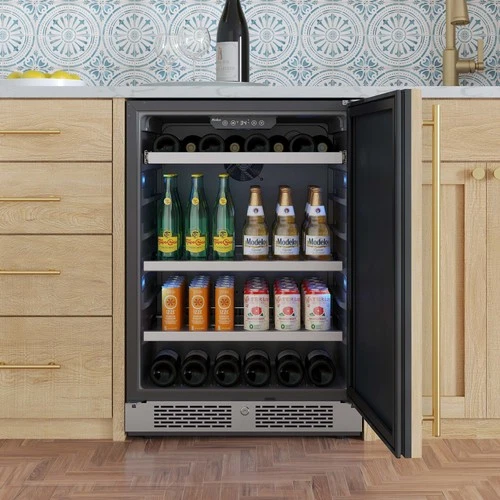 Avallon AWBC242RH 24"W 14 Bottle Capacity and 82 Can Capacity - Panel Ready - Picture 6 of 12