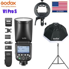 Godox V1 Pro S TTL HSS Round Head Flash+90cm ...