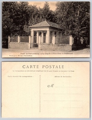 Chapelle Notre Dame De Bon Secours Fontainebleau Postcard