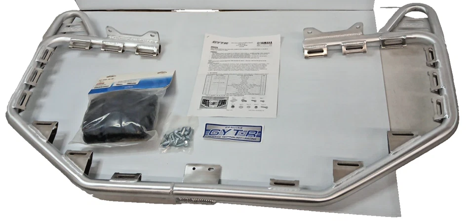 NERF BARS 2004-2013 YFZ450 Yamaha GYT-5TG31-00-SL Plateado Incluye Red Negra Foto 3 de 4