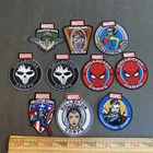 Funko Marvel Collector Corps Patch Lot of 10,  Captain America, Spiderman NEW