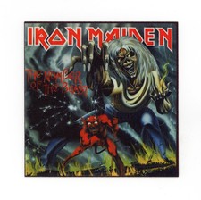 Iron Maiden  The Number of the Beast  Patch   Embroidered Iron-On / Sew-On Badge