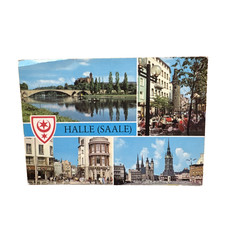 Postkarte AK Halle Saale Hansering Burg Giebichenstein Mehrbild Ungelaufen