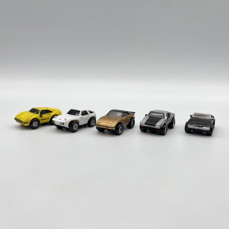 1988 Galoob Micro Machines #12 EUROPEAN EXOTICS – Complete 5-Car Set – Vintage - Image 2 of 4