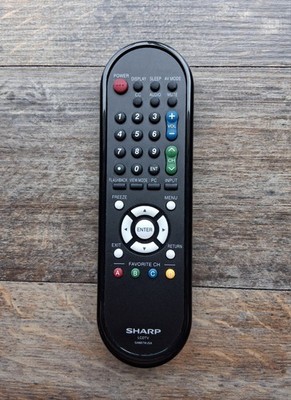 Sharp GA667WJSA LCD TV Remote Control, Excellent Condition, Very Clean