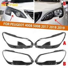 Auto Scheinwerfer Linse Abdeckung Lampe Shell für Peugeot 4008 5008 2016-2019 Auto Scheinwerfer Linse Abdeckung Lampe Shell für Peugeot 4008 5008 2016-2019