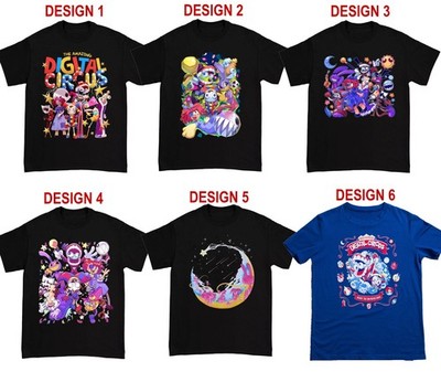 The Amazing Digital Circus T-Shirt, Cartoon Tee fan gift, FAST