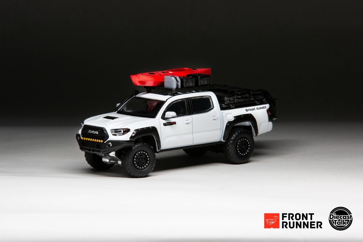 DiecastTalk x Front Runner 1/64 Toyota Tacoma TRD PRO Overland