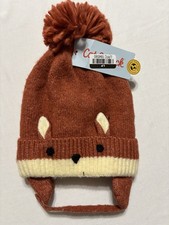 Nwt Toddler Knit Hat With Mittens Sz 6-12 Months