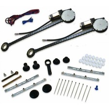 1949-61 Desoto Power Window Kit Conversion Plug Play Harness 12 V Wo Switches
