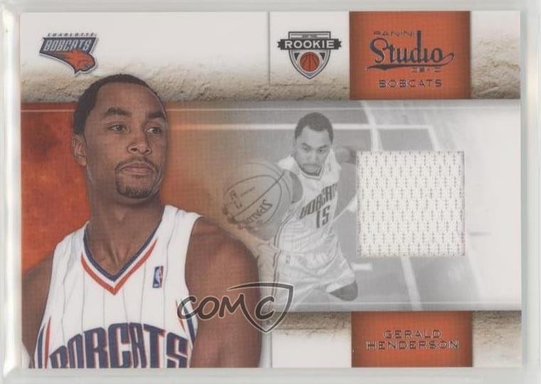 2009-10 Panini Studio Materials 190/249 Gerald Henderson #145 Rookie RC 0uz8