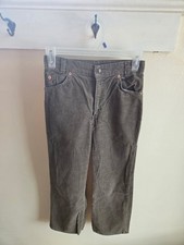 Vintage Rare Levi's "Cowgirl  s Favorite Garment" Tan Corduroy Pants  Waist 24