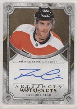 2018-19 Upper Deck Artifacts Autofacts Taylor Leier #A-TL Auto a3q
