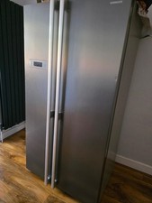 Fridge Freezer Kenwood American Style Stainless Steel Side by Side Large Size