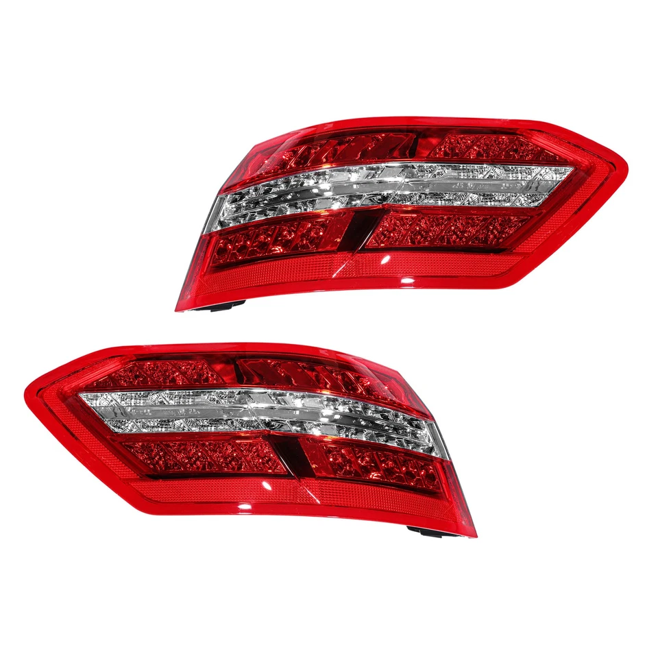 Luces traseras izquierda/conductor+derecha/pasajero para Mercedes Benz Clase E 2010-2013 LED Foto 4 de 4