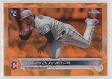 2022 Topps Chrome Update Sapphire Edition Orange 8/25 Konnor Pilkington 09br