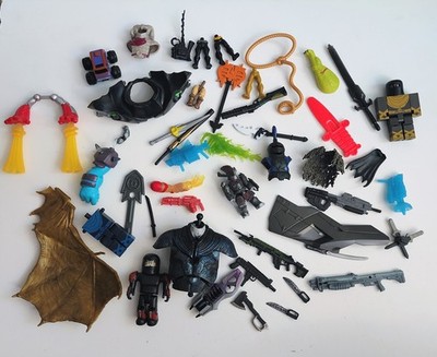 Lot Of Action Figure Accessories And Weapons, Parts Fortnite Halo Etc