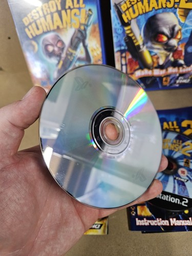 Destroy all Humans 1 and 2 - PS2 Playstation 2 - Game Bundle PAL UK - Picture 6 of 7