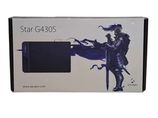 XP-Pen Star G430S Graphics Drawing Tablet with Stylus Pen Tested USB